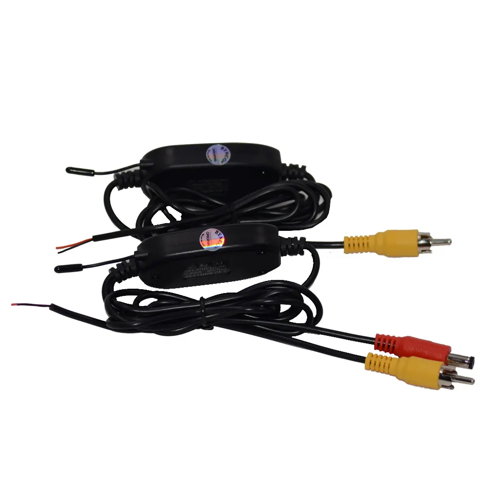 2 4 ГГц Беспроводная камера заднего вида RCA видео передатчик и приемник комплект