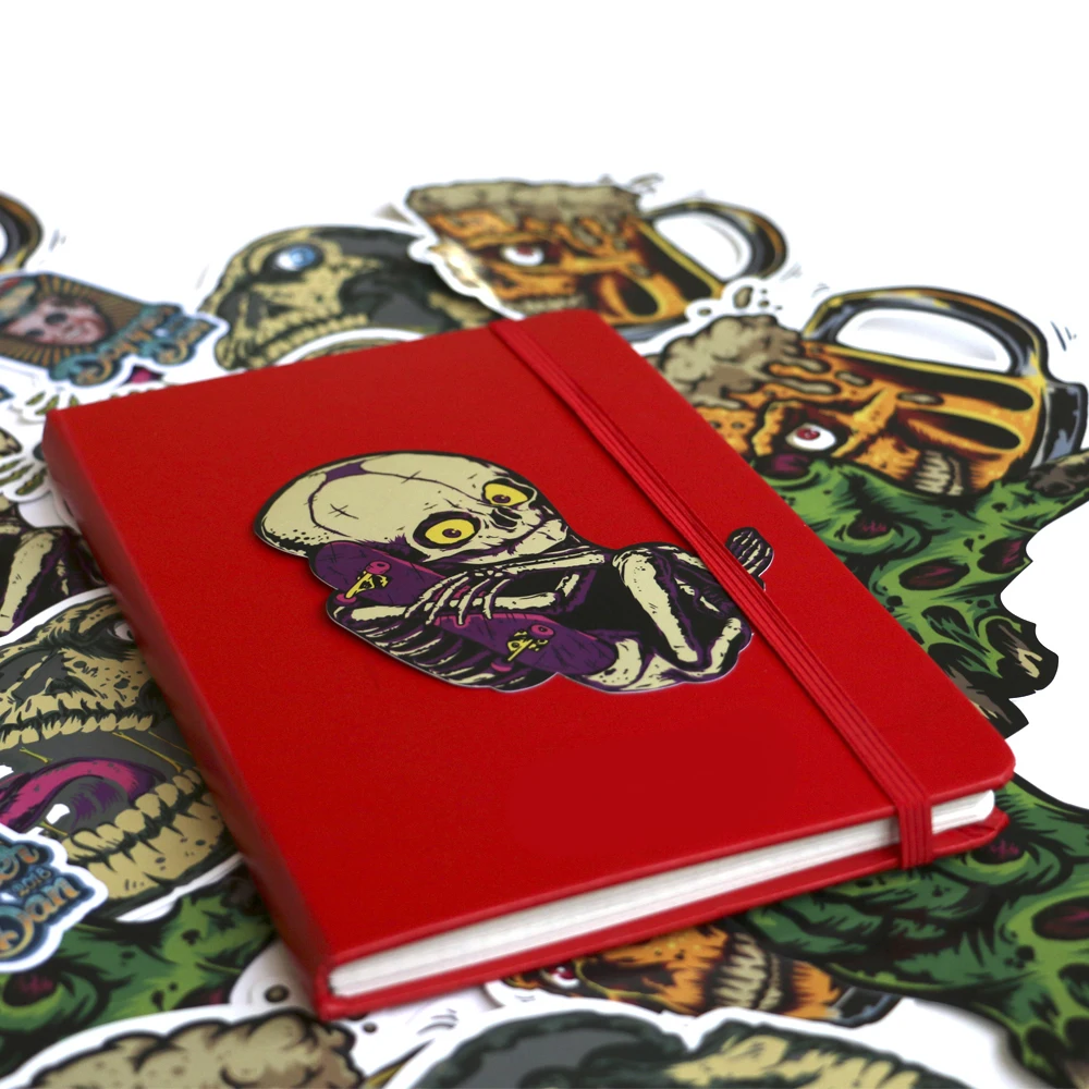 Пользовательский логотип наклейка для дневника милые эстетические кавайные