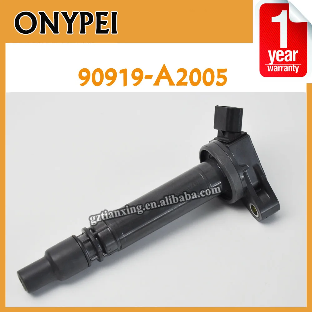 90919 A2005 OEM Катушка зажигания для Toyota Land Cruiser RAV4 Tundra Lexus Scion tC 90919A2005|coil|coil toyotacoil ignition |