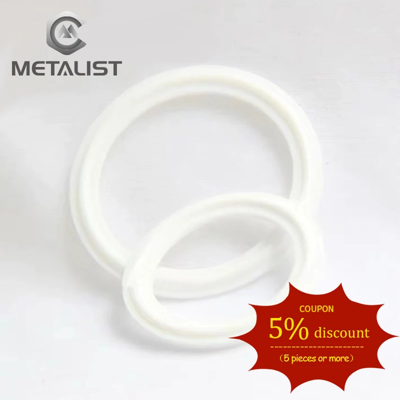 Металлист PTFE рифленая прокладка подходит для 45 мм. 51 мм трубы и 64 фланец OD