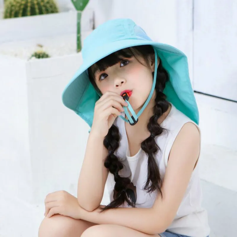 Детская рыболовная Кепка с широкими полями и завязками повседневная