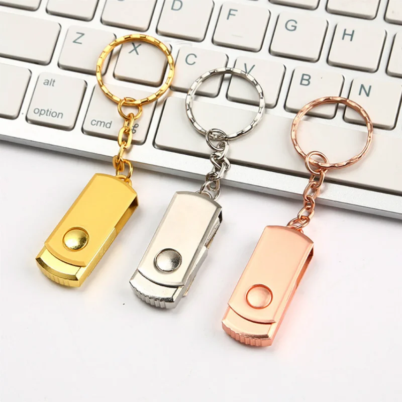 

Модный металлический Флешка Mini Cle USB флеш-накопитель карта памяти 64 ГБ 32 ГБ 8 ГБ 4 ГБ реальная емкость диск для хранения большой объем Подарок ...