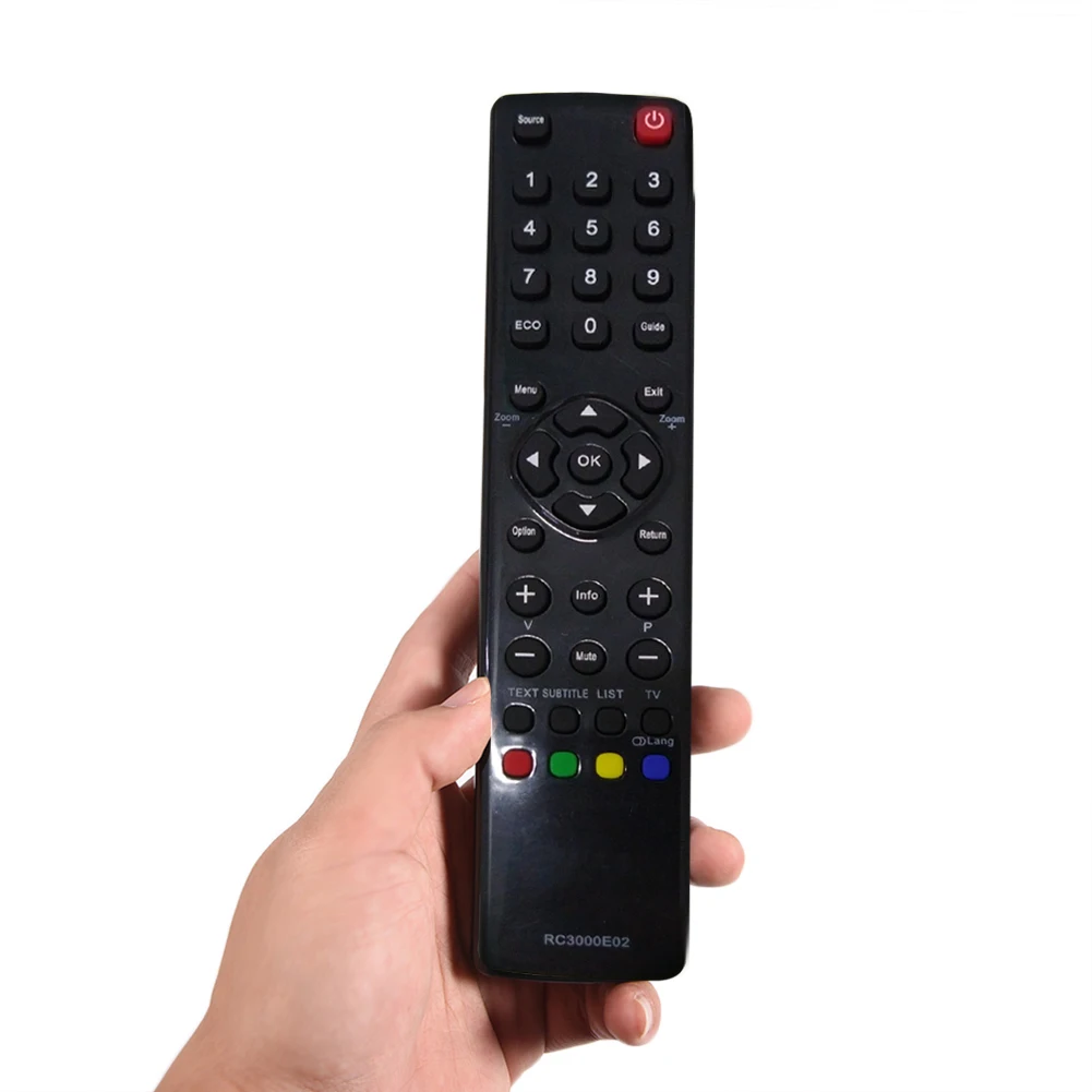 Пульт дистанционного управления Управление Замена для TCL RC3000E02 ТВ ABS