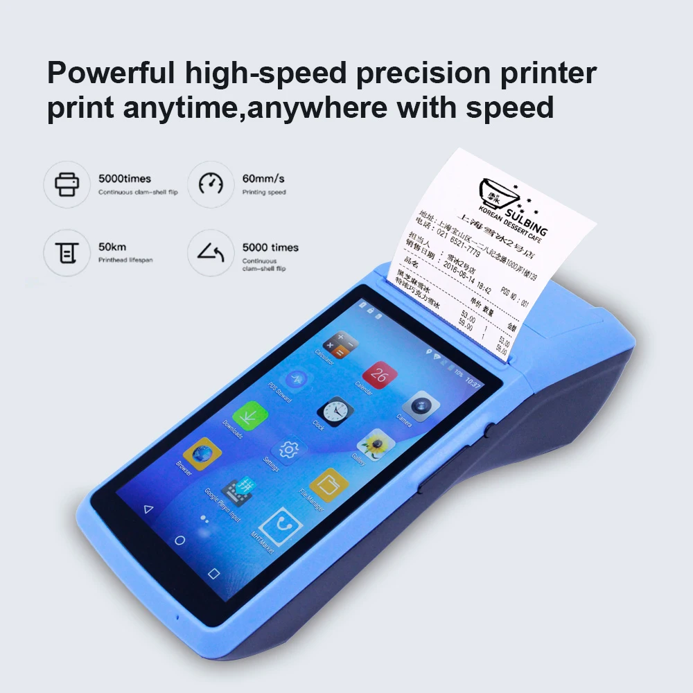 POS-термальный принтер Bluetooth Wi-Fi GPRS USB SIM | Компьютеры и офис