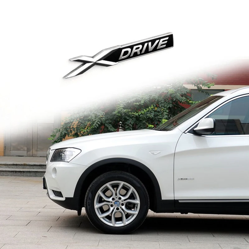 DSYCAR 1 шт. 3D металлический X E 5 Drive автомобильный боковой брызговик задний багажник