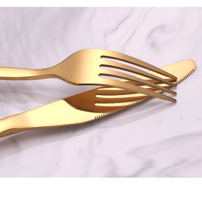 Набор столовых приборов из нержавеющей стали в стиле ретро 42 шт. | Дом и сад