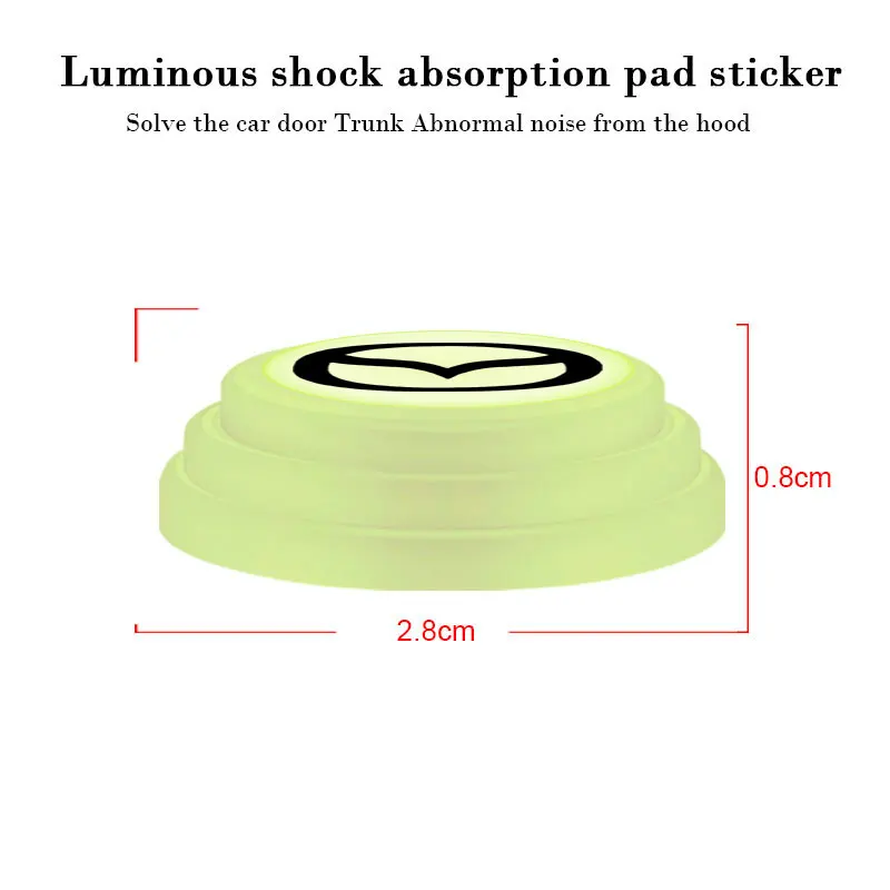 Амортизирующая прокладка для автомобильной двери Противоударная Автомобильная