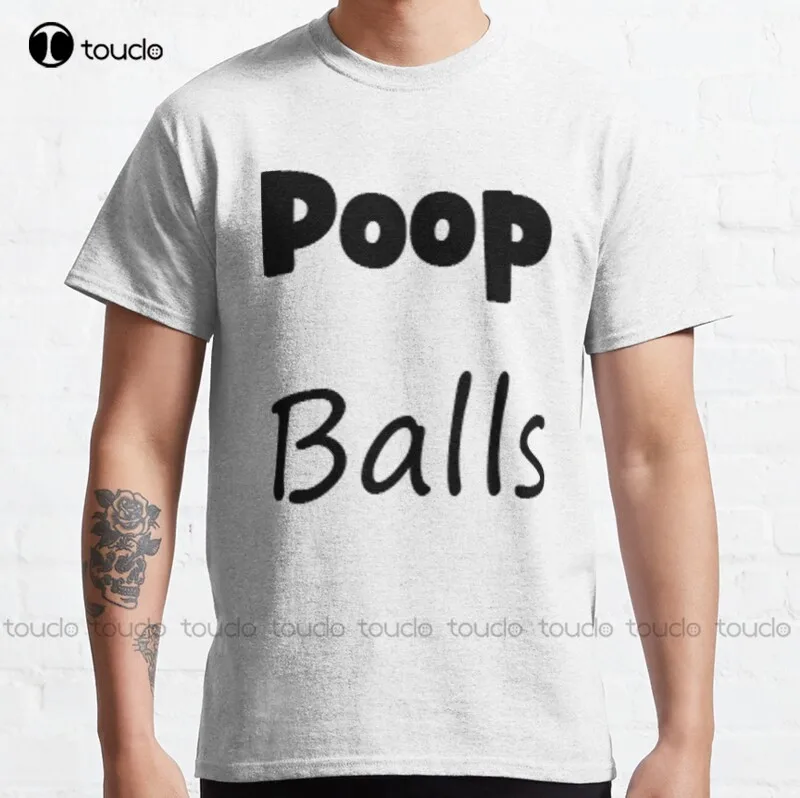 

New Poop Balls Trevor Moore Classic T-Shirt Girls Shirts Cotton S-5Xl Unisex