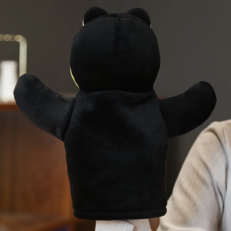 Горячая смешная перчатка ворона Лисы Плюшевые куклы-марионетки мягкая плюшевая