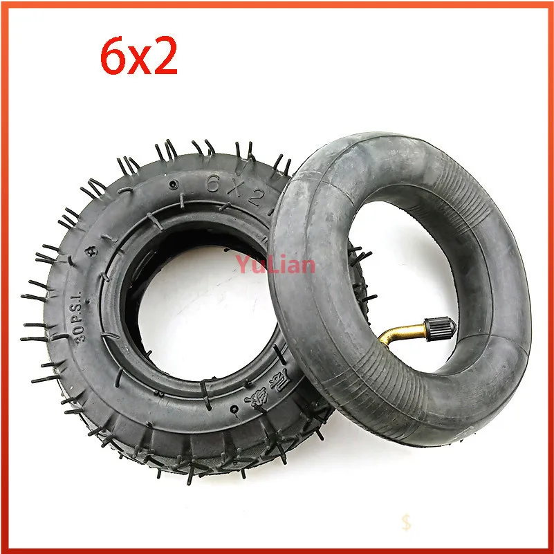 Высококачественная 6x2 трубчатая шина 6*2 для электрического скутера