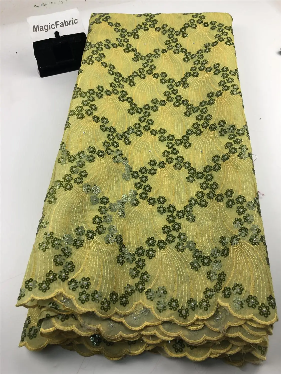 Новейшая Экологически чистая Высококачественная африканская кружевная ткань