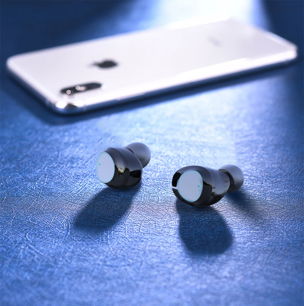 TWS беспроводной Bluetooth 5,0 наушники с сенсорным управлением спортивные наушники HiFi стерео беспроводные наушники зарядная коробка игра Водонепроницаемый ipx7