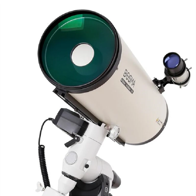 Bosma Maca 200/2400 Main Mirror Astronomical Telescope Maxvision EXOS-2 Goto Equatorial Mount 2 Inches ST3 Steel Tripod | Инструменты