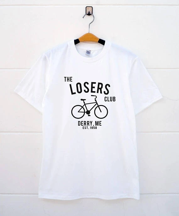 The Losers Club Shirts Stephen Kings It Pennywise футболка You'll Float Too Creepy Clown Tees Женская забавная