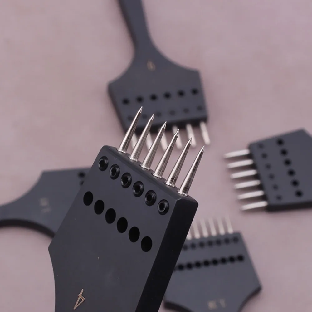 Инструмент для пробивания отверстий черная кожа ремесленный круглый дюйма | Дом