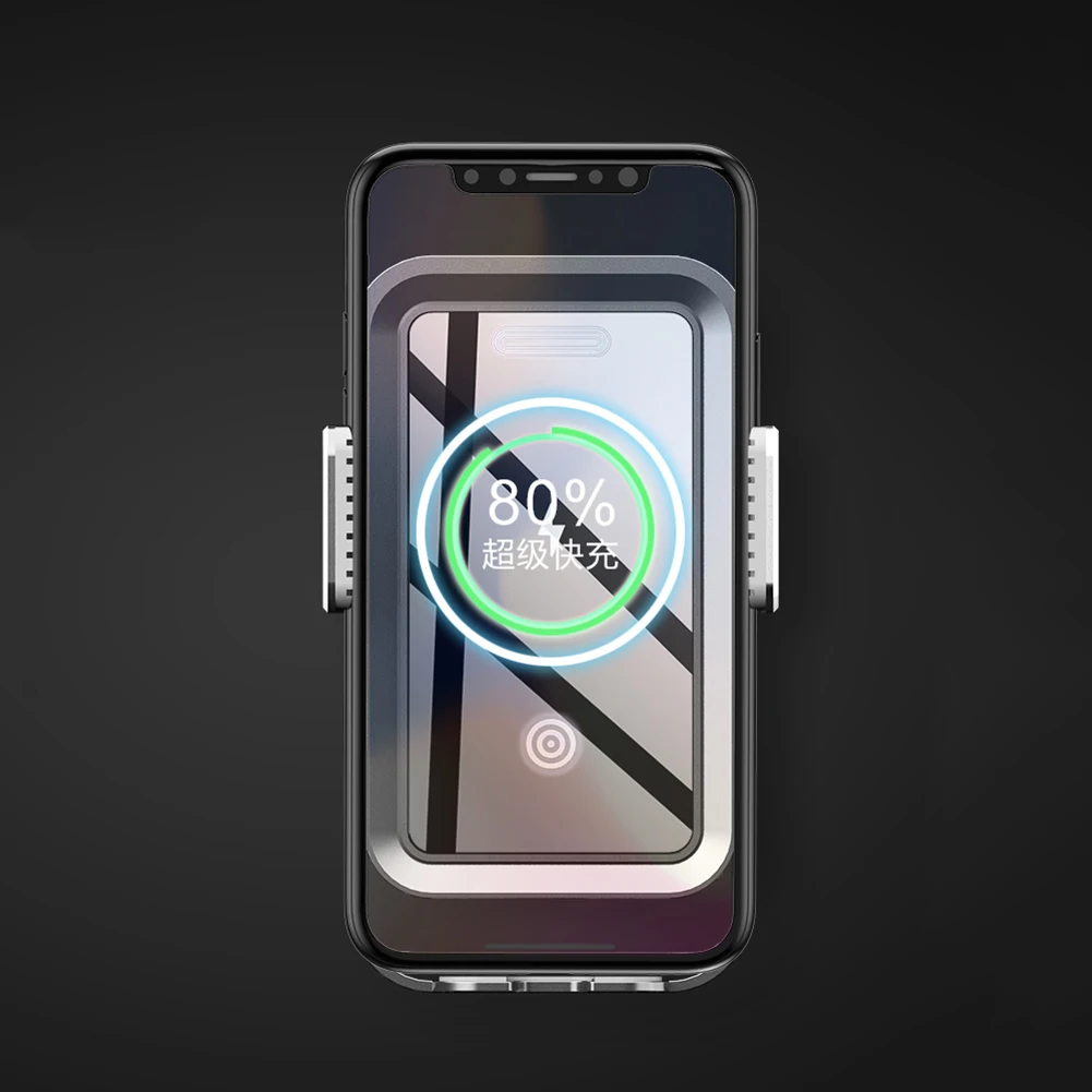 Беспроводное быстрое зарядное устройство автомобильное крепление 10 Вт