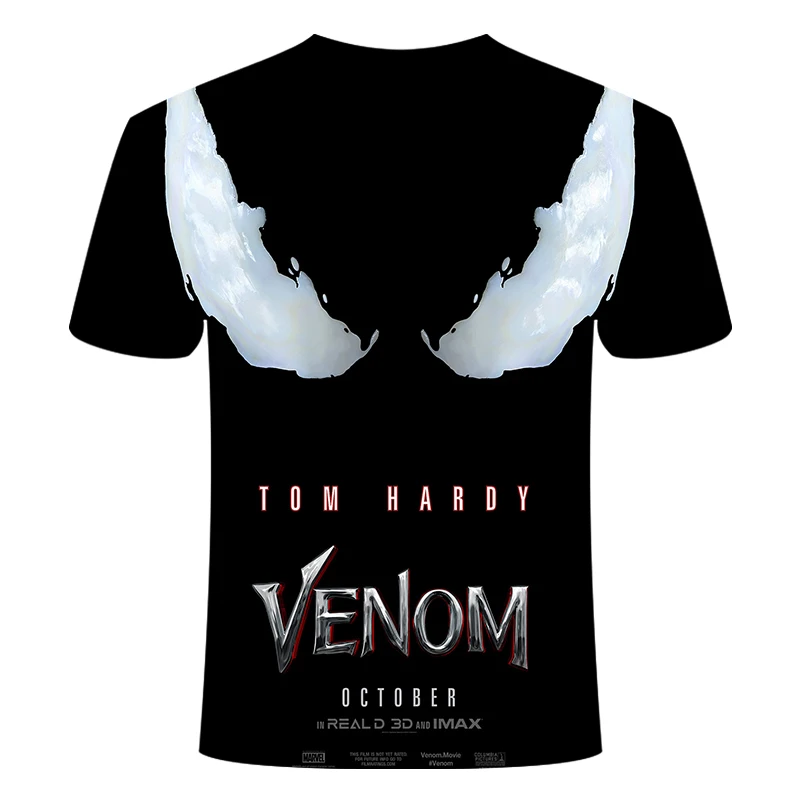 New Men/women T Shirts Venom Compression Shirt 3D Printed Summer Short Sleeve avenger sweatshirt gym hiphop large size 6XL