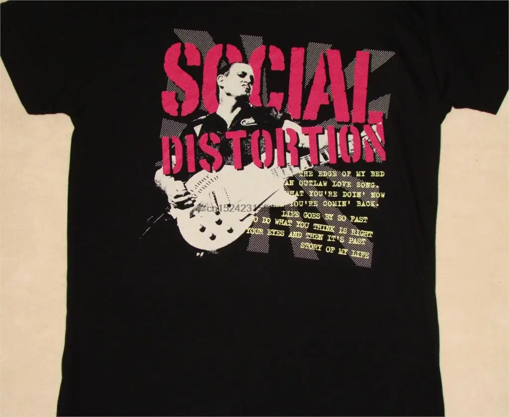Social Distortion Babydoll Story of My Life Juniors рубашка новая s m l xl|Мужские футболки| |