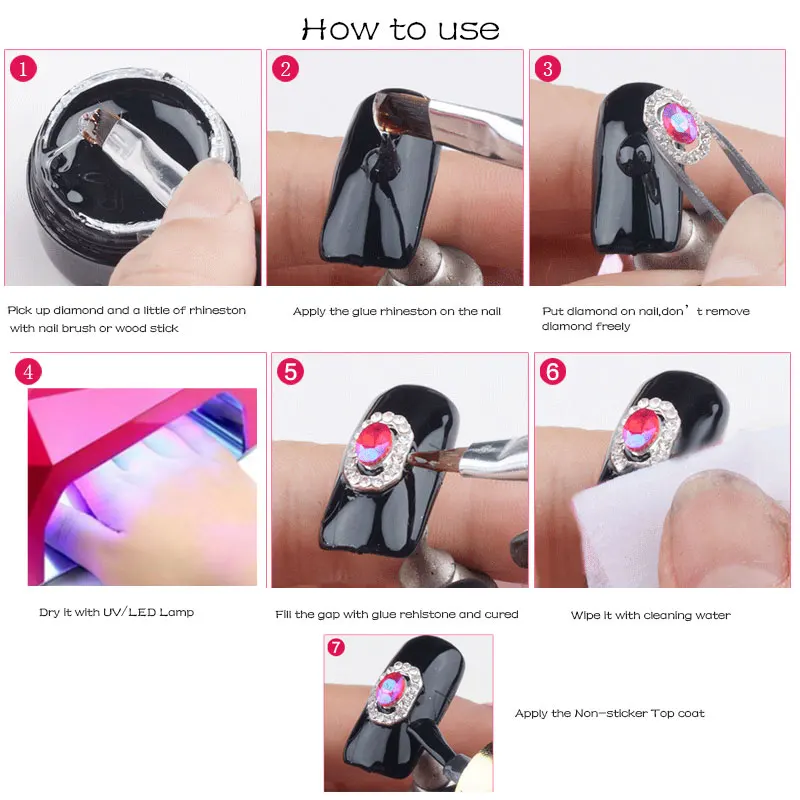 8 мл клей для ногтей накладные ногти украшения акриловый аксессуары наращивания