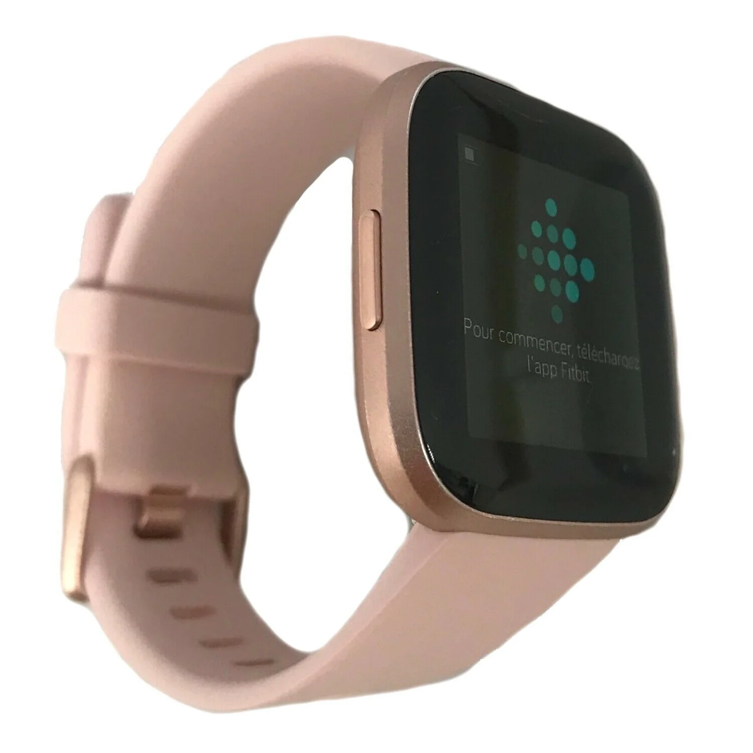 Фитнес-трекер Fitbit Versa 2 розовое золото персик | Электроника