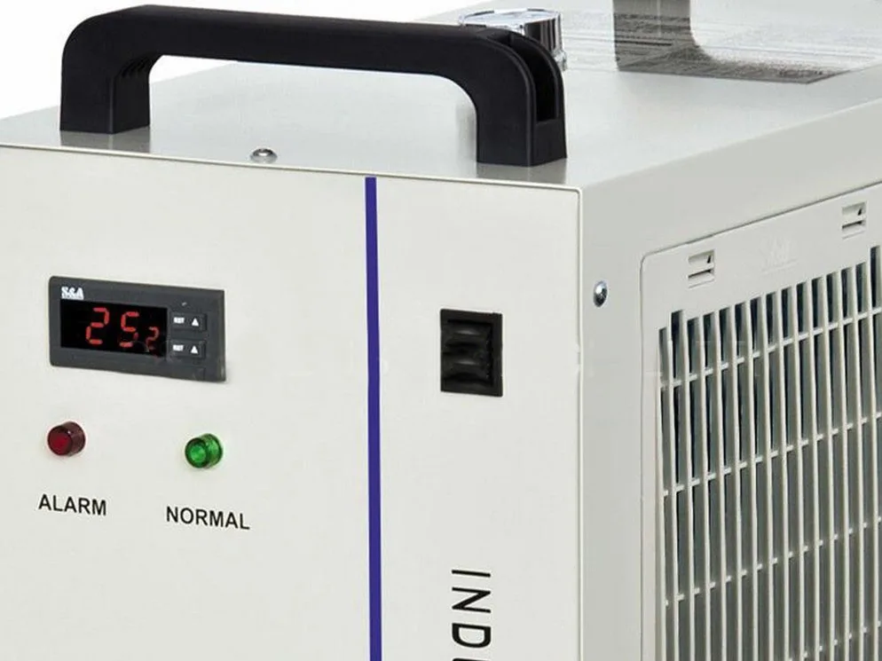 Промышленный Лазерный водяной охладитель CW5200DG для 150 Вт Co2 лазерной трубы