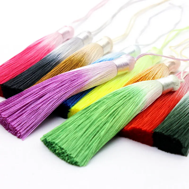 5 шт. Висячие шипы с кисточками окрашенный градиентный цвет Декоративные diy