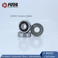 683 hybrid ceramic bearing 373 mm abec 1 1pc industry motor spindle 683hc hybrids si3n4 ball bearings 3nc 683zz