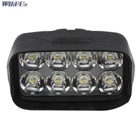 1pc motorcycle car super bright 8 led light headlight spotlights headlamp