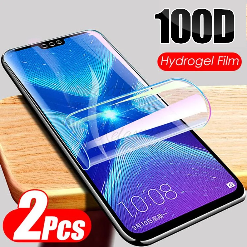 Гидрогелевая пленка с полным покрытием 100D для huawei honor 8x 8c 8s 8a 8 x c s мягкая защитная