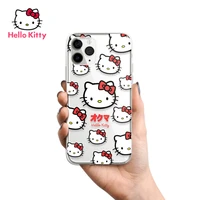 hello kitty cartoon case for iphone1313pro13promax13mini66s78pxxrxsxsmax1112pro12mini phone case cover