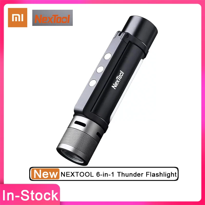 Новый XiaoMi NEXTOOL 6 в 1 1000lm двойной длины световой волны Масштабируемые сигнальный