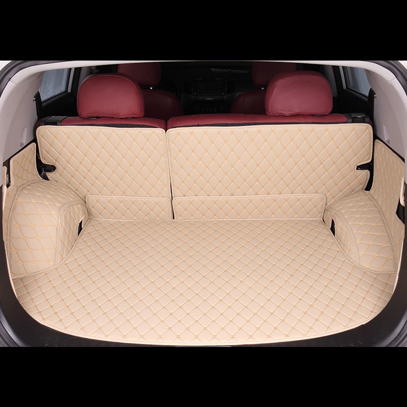 

Custom leather Car Trunk Mats For Audi Q3 Q5 A1 A4 A5 A6 Q7 A3 A8 A7 S3 S5 S6 S7 S8 R8 TT SQ5 SR4-7 auto styling