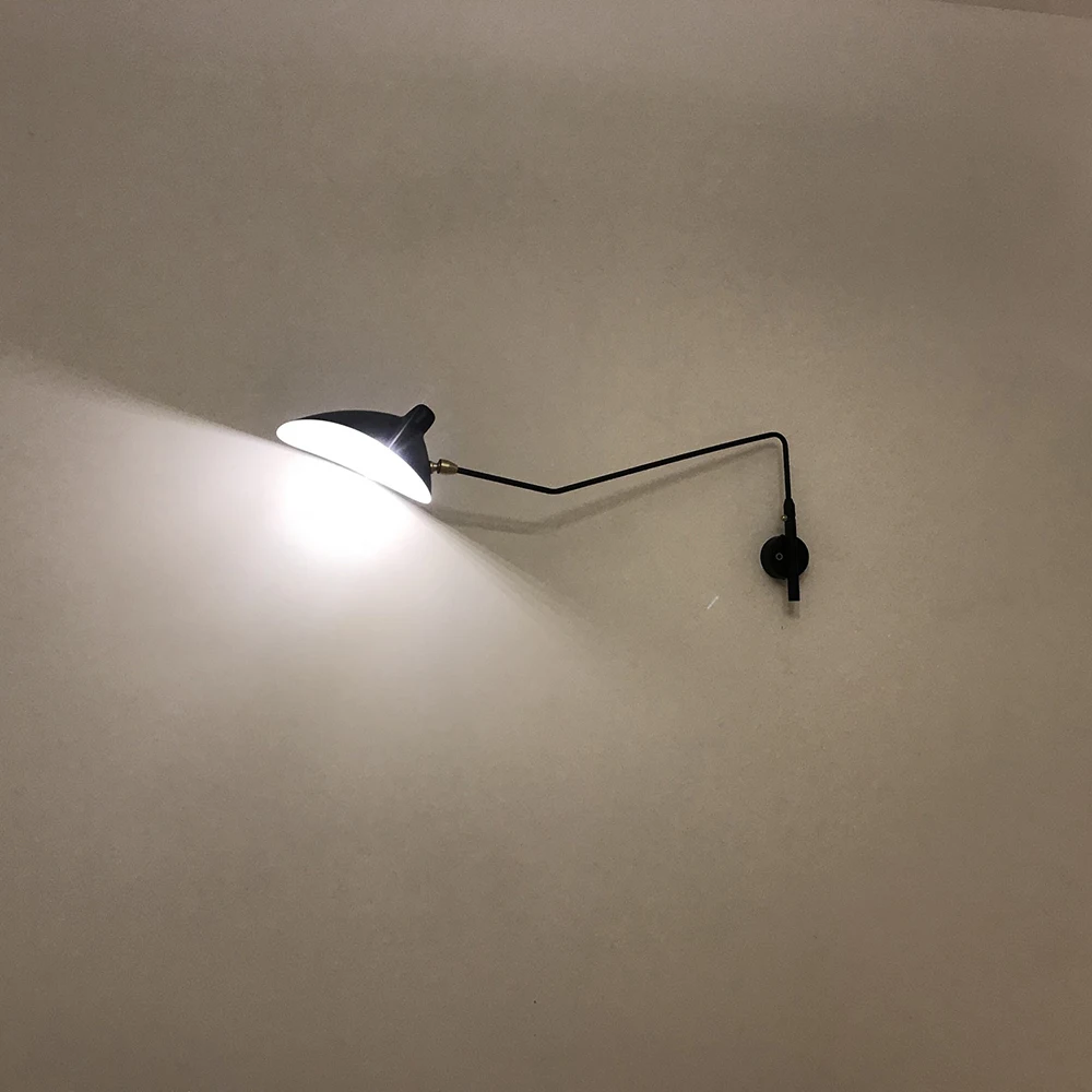 Настенный светильник DaWn в скандинавском стиле креативный роторный длинный виде