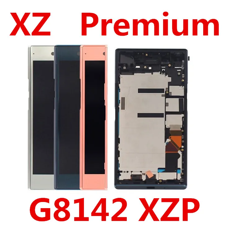 

5.5 inch For SONY Xperia XZ Premium Display Touch Screen Digitizer Assembly XZP G8142 G8141 LCD with Frame LCD