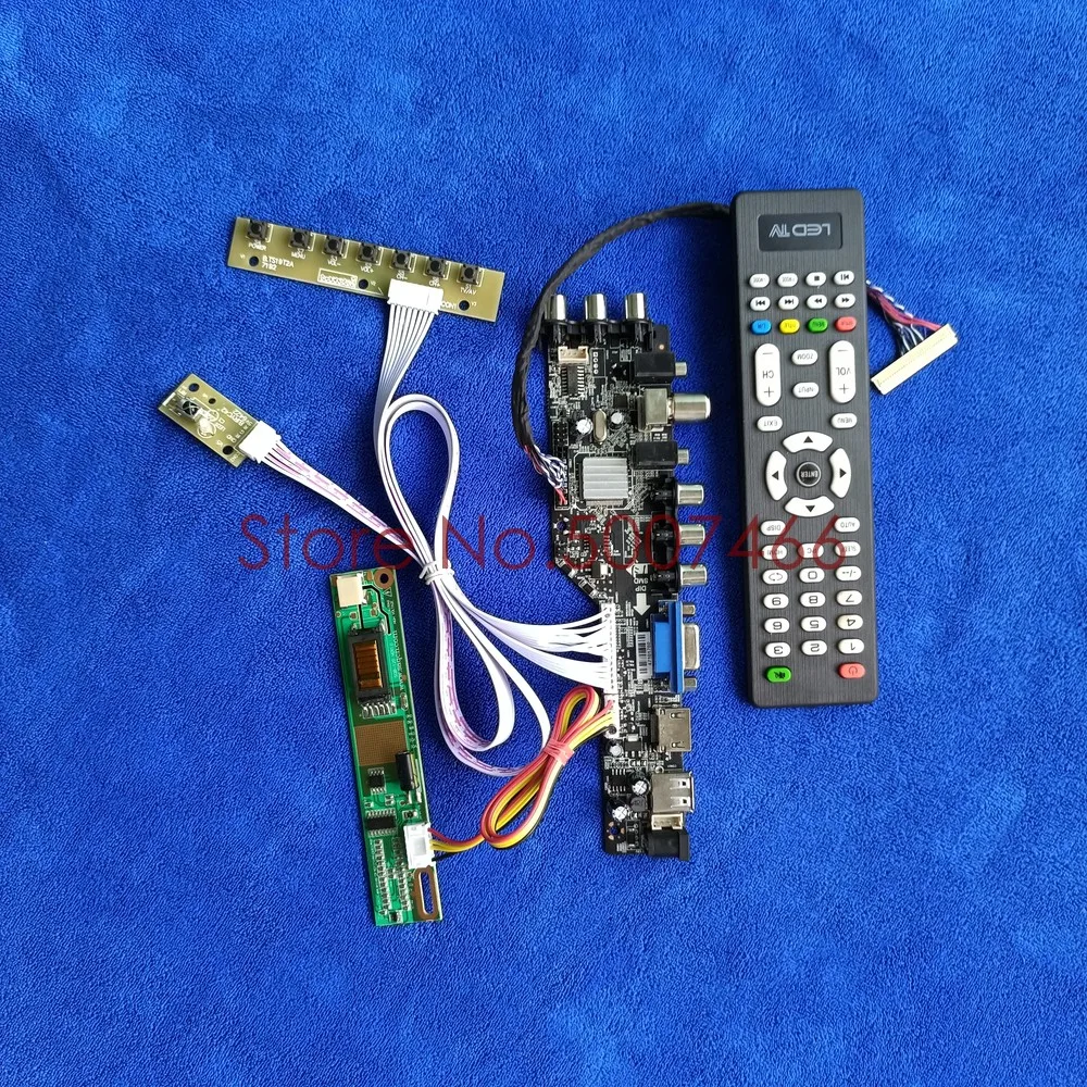 Набор для платы ЖК-контроллер 1280*800 1 с холодным катодом (CCFL) USB + VGA AV LVDS 30-контактный