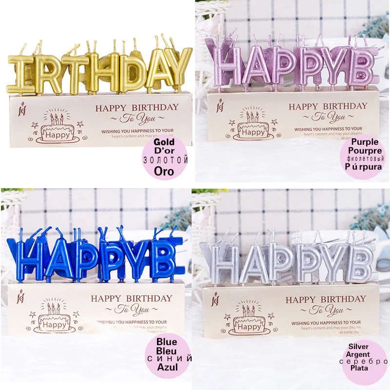 Номер торт свечи топперы на капкейки с днем рождения инструменты для украшения
