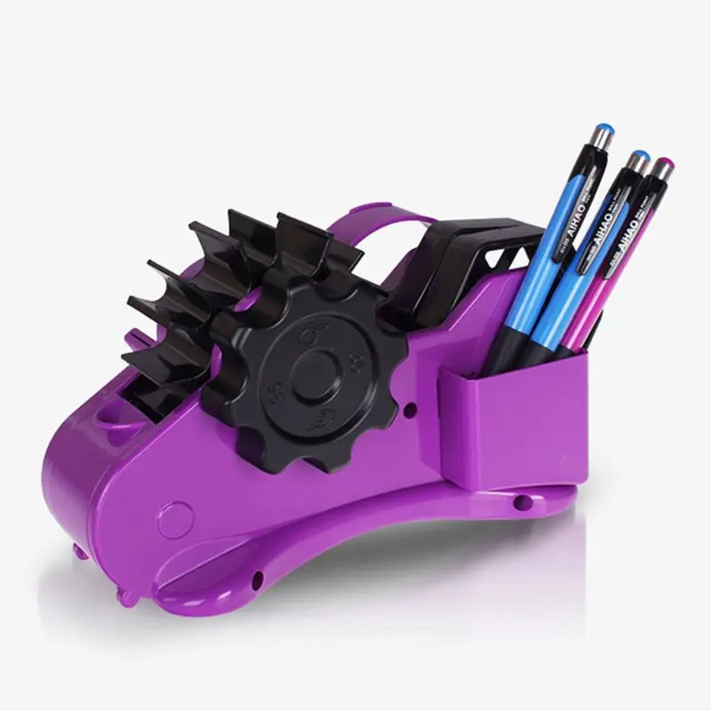 

Полуавтоматический диспенсер для ленты с ленточным резаком фиксированной длины 35 мм, Настольная офисная упаковка, домашние инструменты