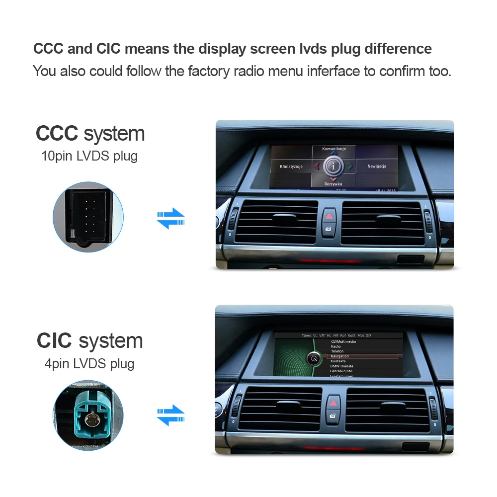 EBILAEN Android 10 автомобильный DVD плеер для BMW X5 E70/X6 E71 (2007 2013) системный блок CCC/CIC ПК