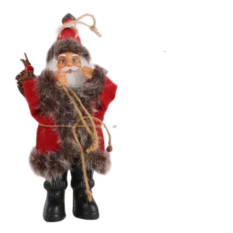 Игрушка-кукла Санта-Клаус украшения для рождественской елки изысканное