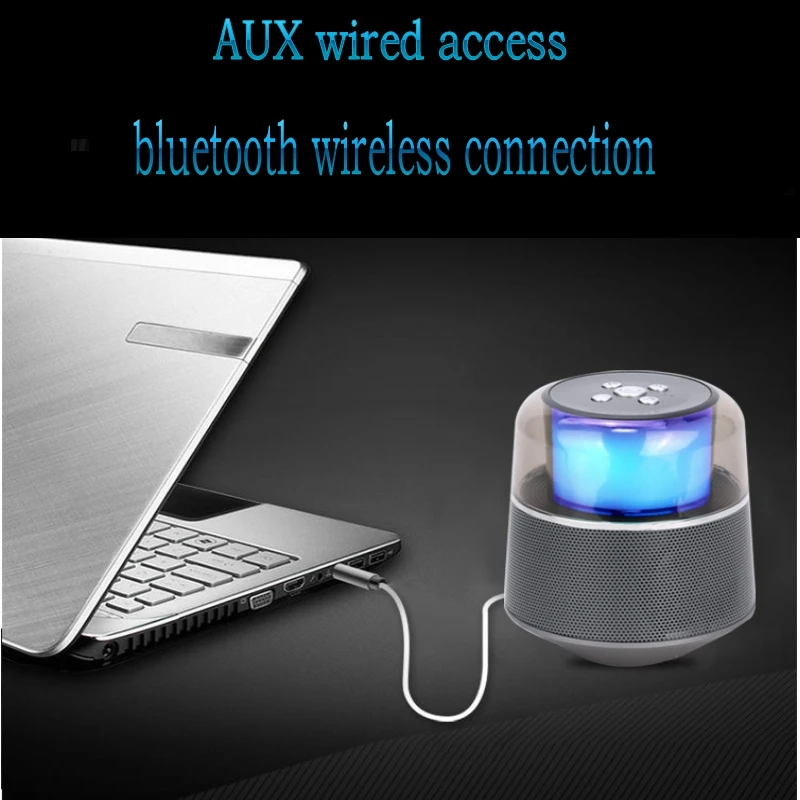 

Caixa De Som wireless bluetooth hands-free speaker portable LED cool TF card USB MP3 wireless hands-free speaker subwoofer
