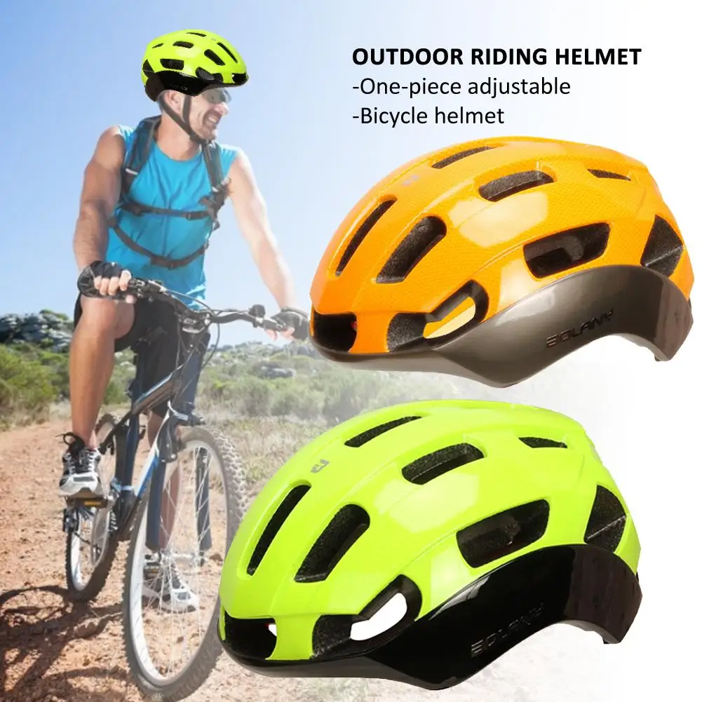 

Cycling Headgear Unisex Road Bike Helmet Portable Biking Headgear Road Mountain Helmets Safety Cap Biking Outdoor Cycling Helmet
