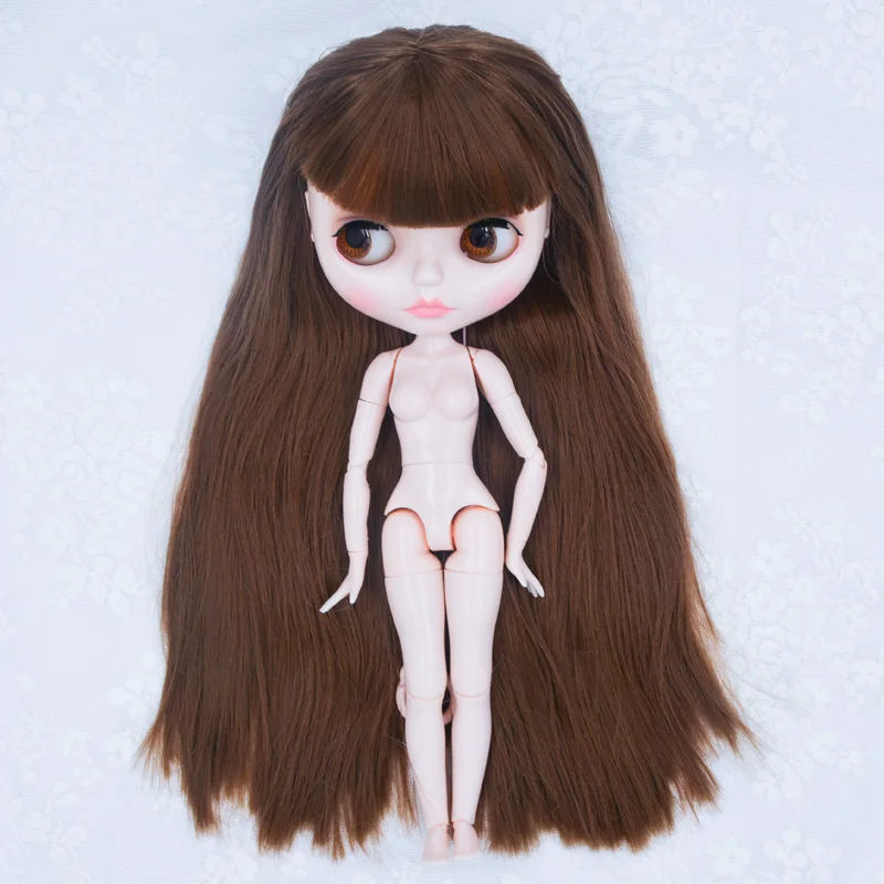 YM06 Neo Blyth кукла NBL Заказная блестящее лицо, 1/6 BJD шарнирная кукла Ob24 кукла Blyth для девочки, игрушки для детей YM01 - Цвет: YM06