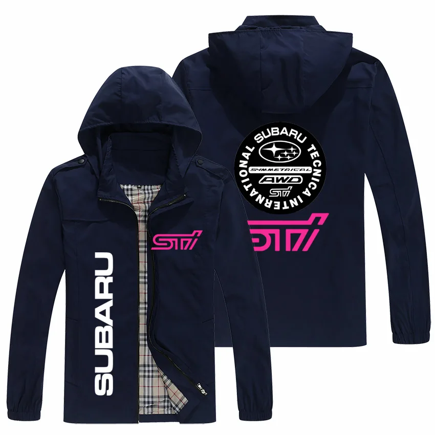 

Men's racing jacket, Subaru printed motorcycle jacket, Mansler Rally Championship racing jacket
