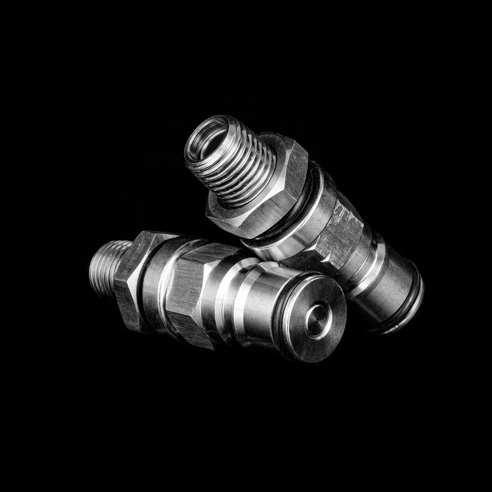 Переходник для бочонка 19/32 дюйма 18 шариковый замок жидкости и с попками 1/4 мужской