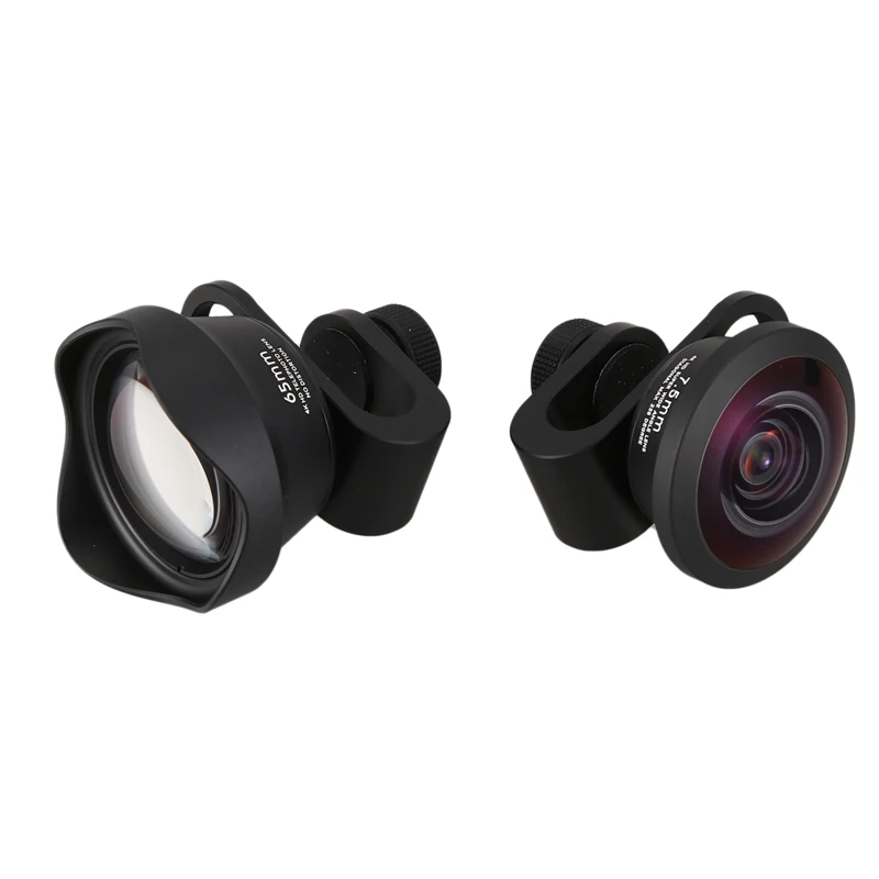 

PHOLES 4 In 1 Cell Phone Camera Lens Kit Wide Angle Telephoto Lens Macro Fisheye Lenses For Iphone Xs Max X 8 Huawei P20 Pro