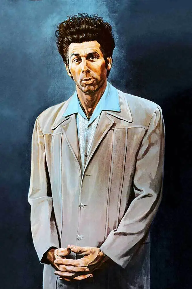 

Seinfeld The Kramer художественный Шелковый плакат с принтом 24x36 дюймов