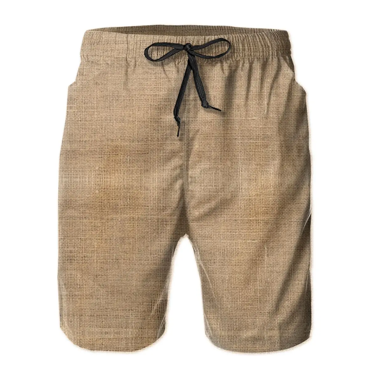 

Burlap Men's Beach Shorts Funny Graphic R333 Tshirt USA Size