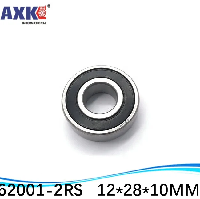 Высококачественный шариковый подшипник с глубоким желобом 62001 2RS 12X28X10 12*28*10