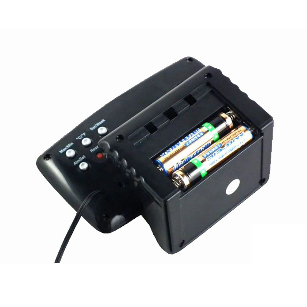 2 In1 Car Kit Electronic Digital Clock Thermometer of Indoor Outdoor Backlight |