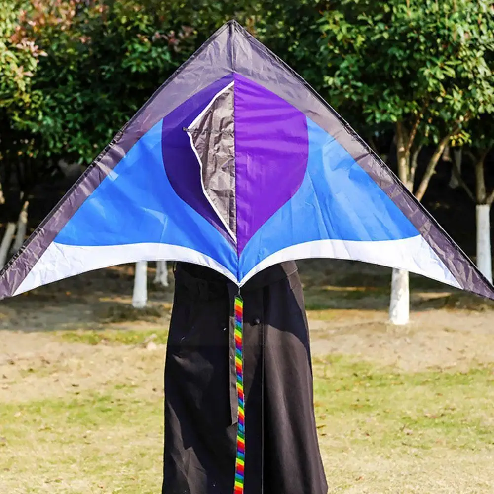 

Outdoor Toys For Children Blue Kites With String High Quality Ripstop Albatross Kite Large Animal Shape Flying Gift M7q3